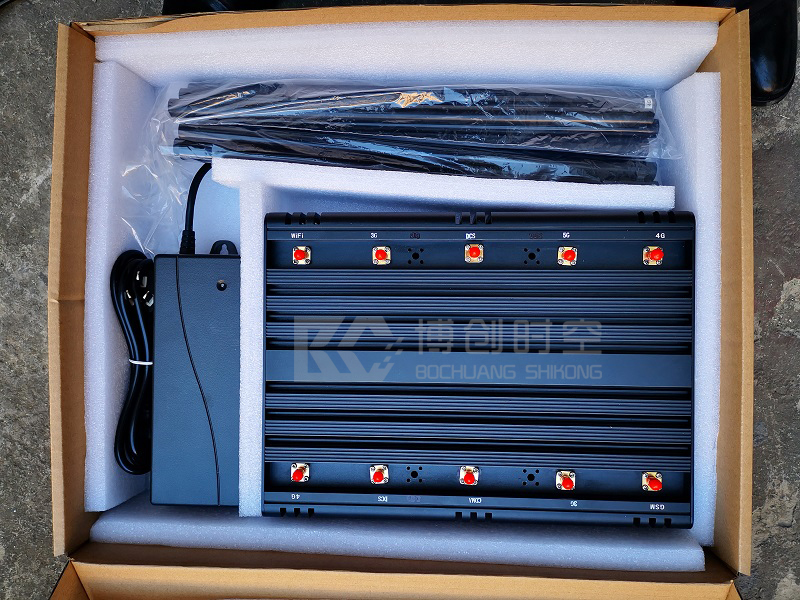 100W high power Desktop 2g.3g.4g 5g GPS WiFi 2.4G 5.8G frequency mobile phone jammer WiFi Wireless Network Signal Jammer