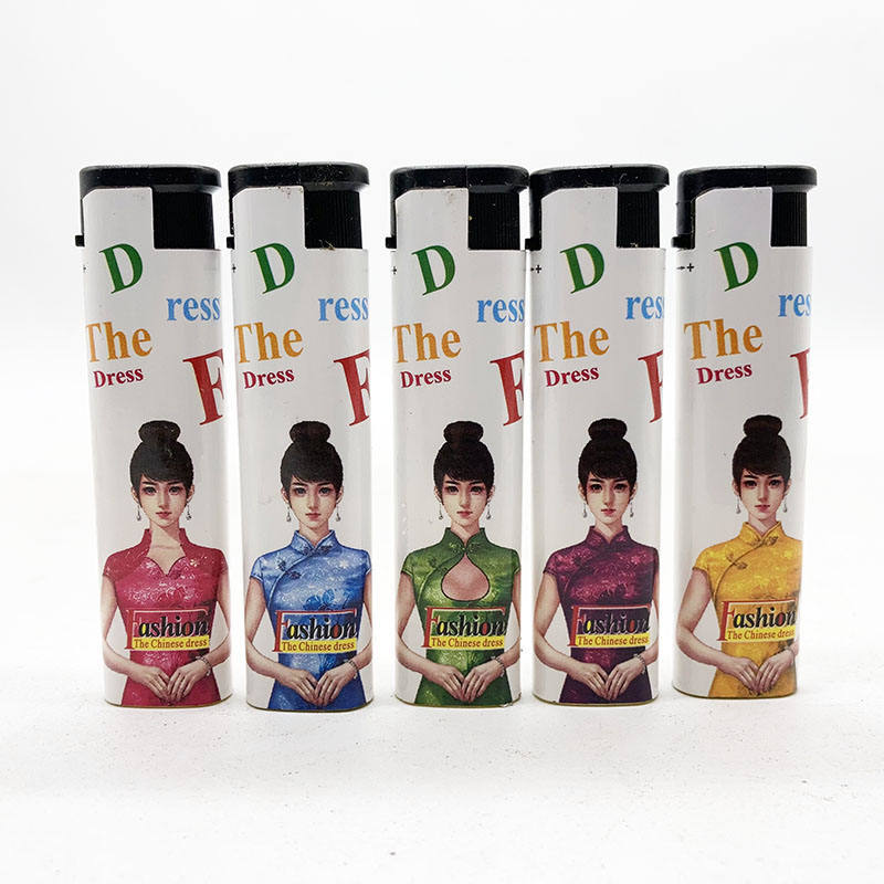Five Colors Disposable Refillable Windproof Lighter Wholesale Encendedor with The Cheapest Price Portable Plastic Lighter