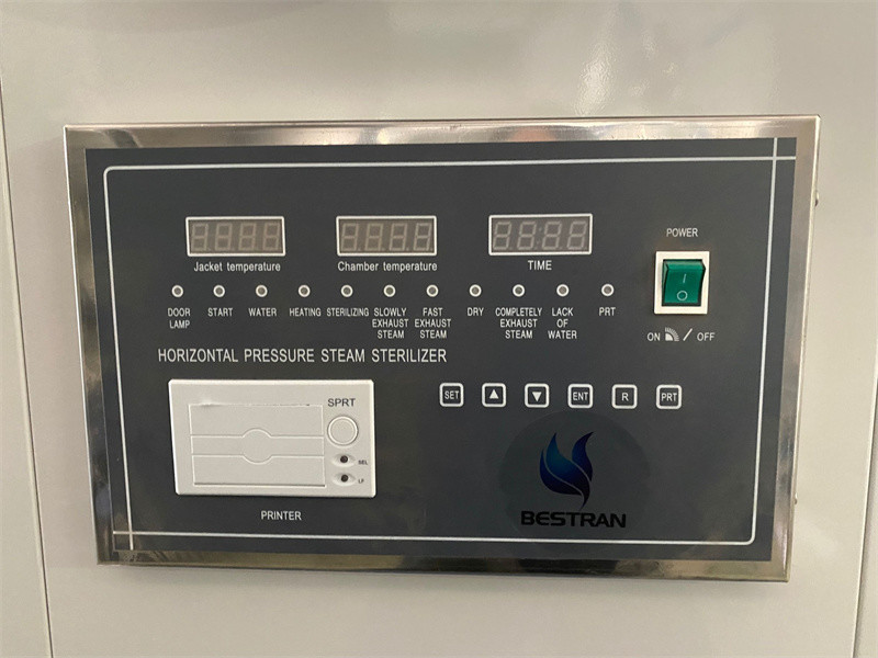 Microcomputer Control Medical Autoclave Horizontal Cylindrical Pressure Steam Sterilizer