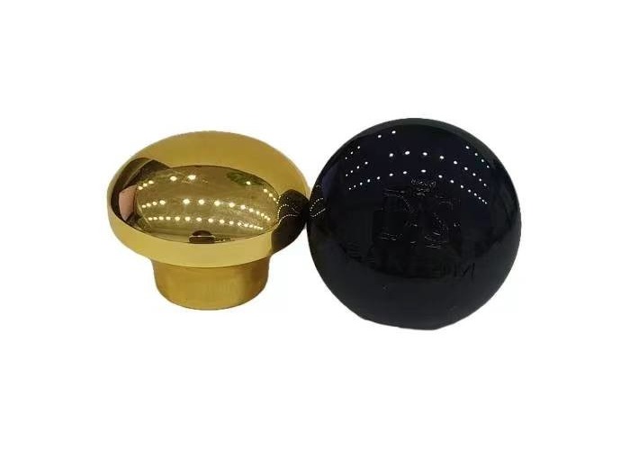 Glossy Customized Logo Perfume Bottle Caps Aluminum Perfume Lid