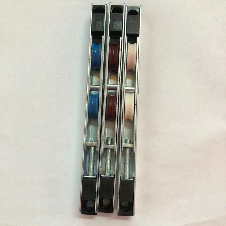 Groove Sliding Screen Door Roller in Red Color for Upvc Adjustable Door Window Roller