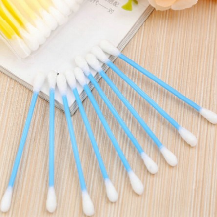 ISO 150mm Cotton Swabs Plastic Sticks Disinfect Medical Cotton Buds