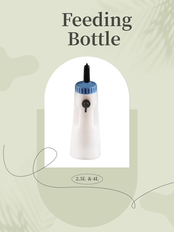 2.5L Calf Feeding Bottle for Veterinary Farming with PE Material