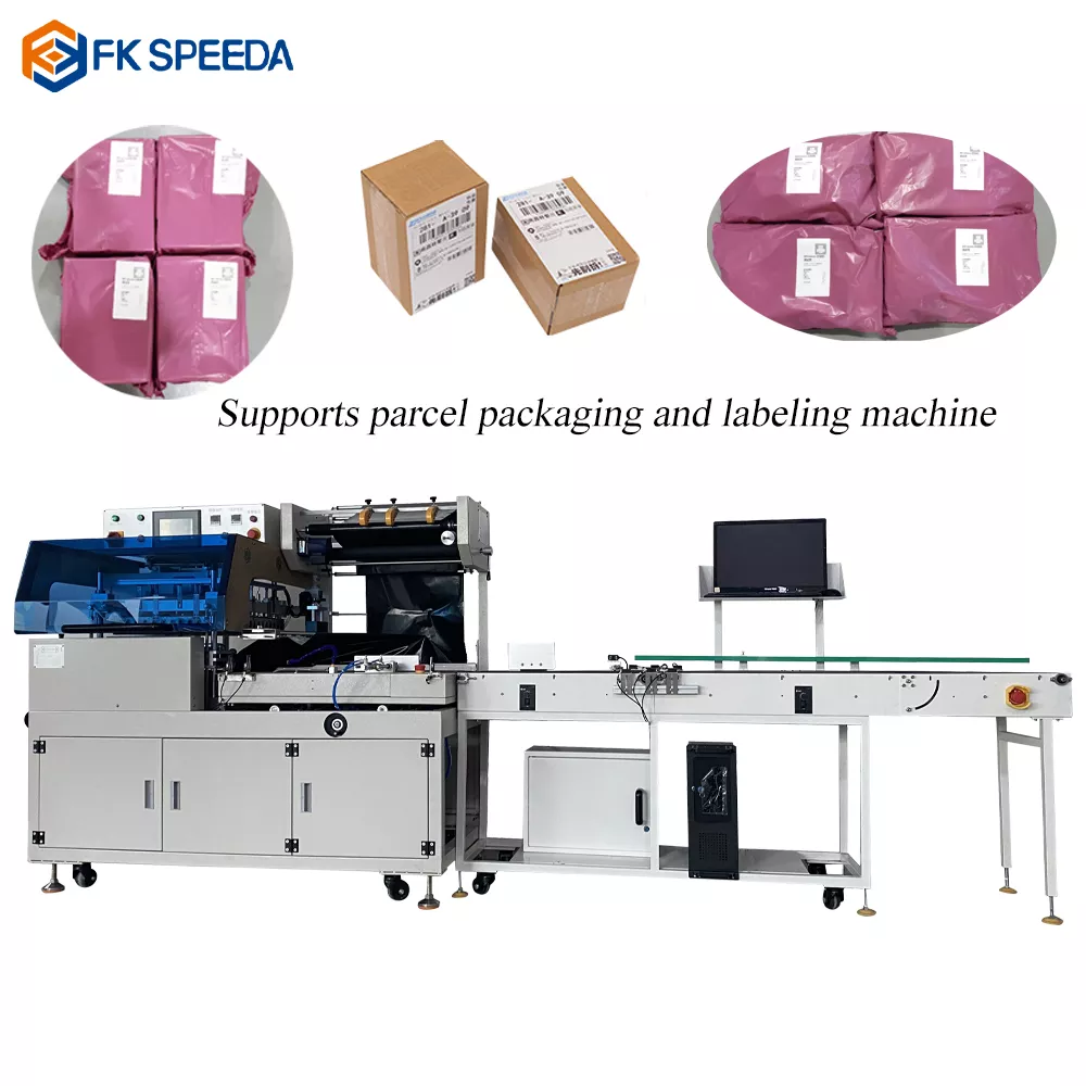 Intelligent High Speed Ecommerce Packaging Machines for 20 Bags/min Packing Pouch
