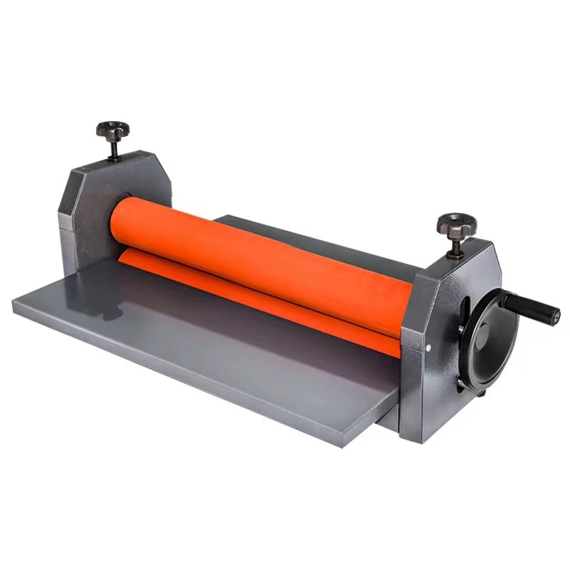 1300mm Manual Cold Film Lamination Machine with Rubber Rollers Cold Roll Laminator