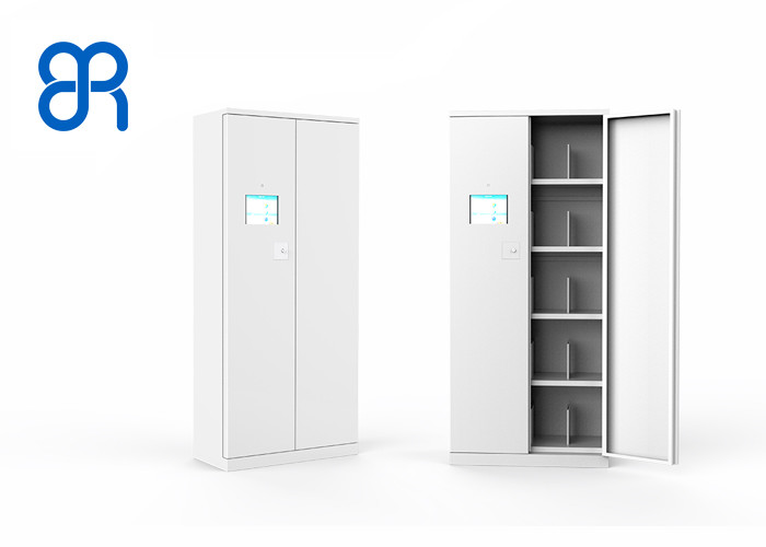 Automatic UHF RFID Smart Cabinet / Smart Filing Cabinet 900*325*2000MM Size