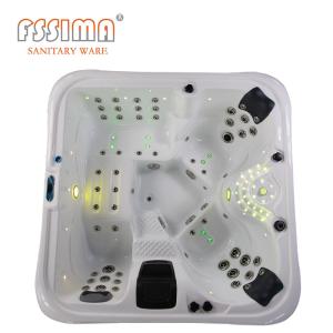 Buy cheap 5 Persons Outdoor SPA Bathtub Acrylic Whirlpools Hot Tub Computer Panel product