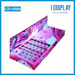 Full Printing Creative Colour Cosmetic cardboard display shelves For Nail Polish