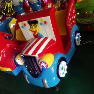 Buy cheap Hansel Used fiber glass kiddie rides happy riding funny racing car product