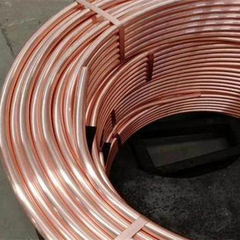 Astm B280 Seamless Copper Pipe Size 1/4”1/2" 0.71mm For Air Conditioner