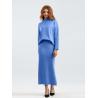 Buy cheap Free Size Ladies Top long sleeve and skirt sweater Knitted Casual Style Perfect from wholesalers