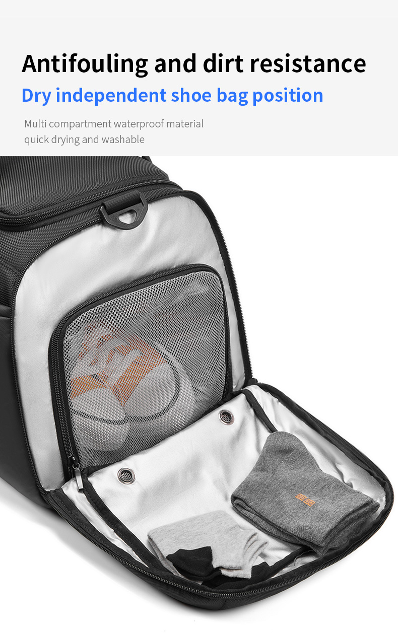 New factory wholesale duffle bag large capacity custom gym sports bag outdoor waterproof travel bag men