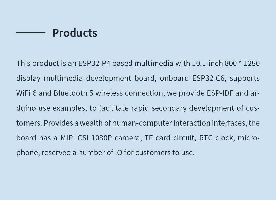 10.1Inch ESP32 TFT LCD Display Cutting-edge Display Component For Industrial Environments