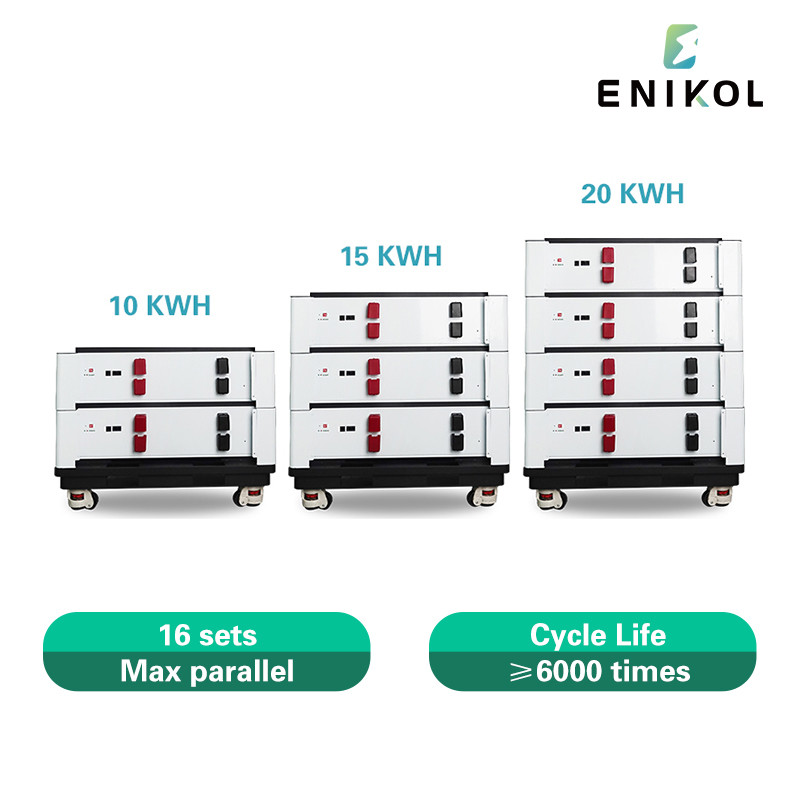 Energy Storage 48V100Ah Stackable LiFePo4 Battery With RS485 CAN protocol