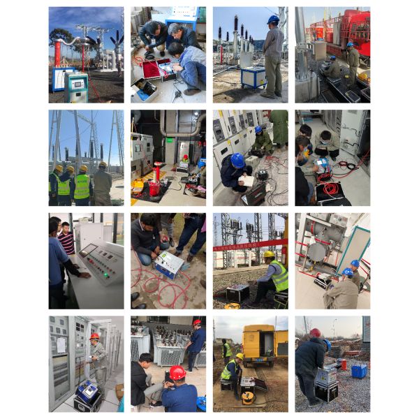 Fully Automatic Relay Testing System 6 Phase Secondary Injection Relay Test Set