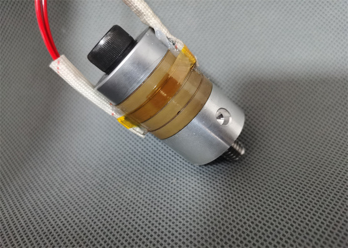 Piezoelectric Ceramics Ultrasonic Welding Transducer 40Khz High Consistency