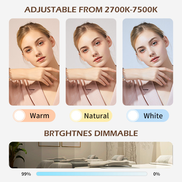 60W Half Ring Floor Lamp Lash RF Light For Tattoo Beauty Salon Eyelash