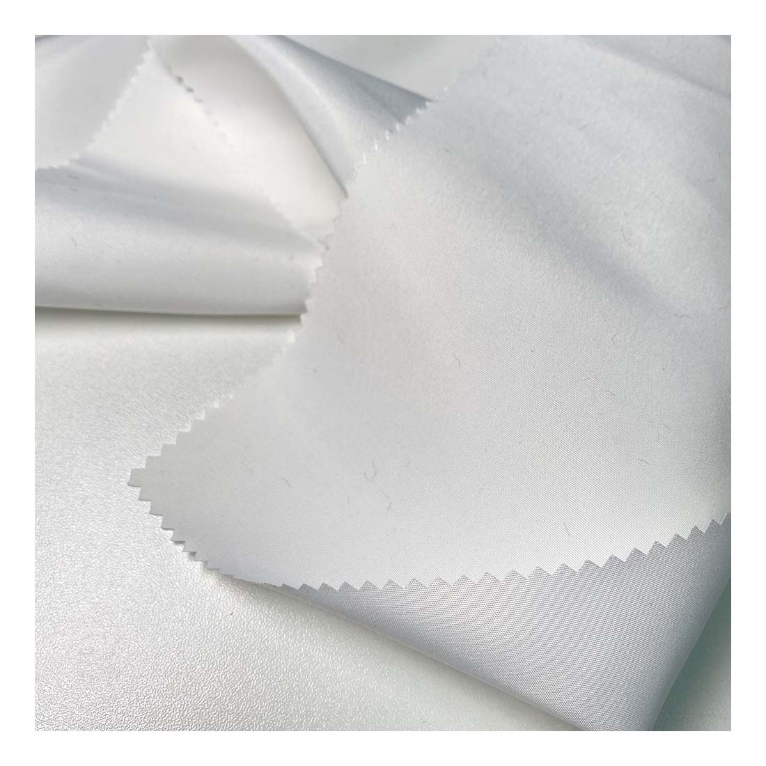 Ocean recycle polyester microfiber peach skin plain fabric for beach shorts