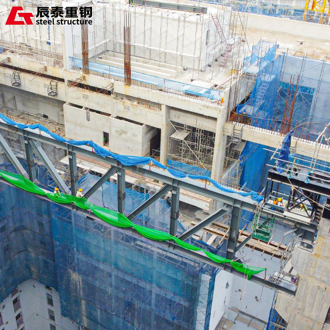 Steel Structure Luxury Apartments Commercial Areas Hotels High Rise Building