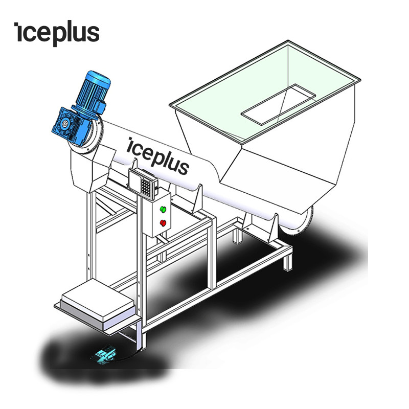 Fast Ice Making Flake Ice Machine Touch Screen Flake Ice Making Machine