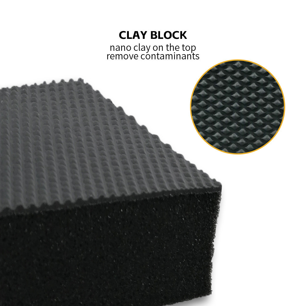Effective Cleaning Black Car Clay Block For Car Cleaning And Painting Use