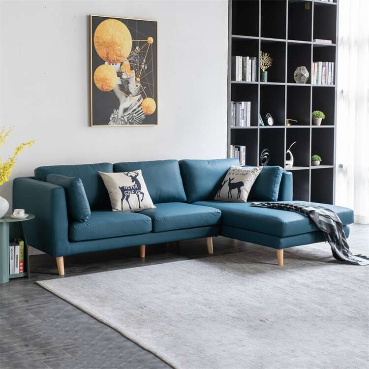 High Density Sponge Luxury Sofa Leather Sectional Sofa Set
