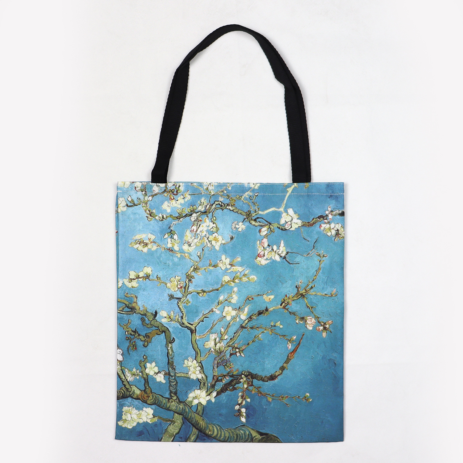 Customized Oil Painting Canvas Tote Bag Retro Art Fashion Travel Bag Women Leisure Eco Shopping High Quality Foldable Handbag