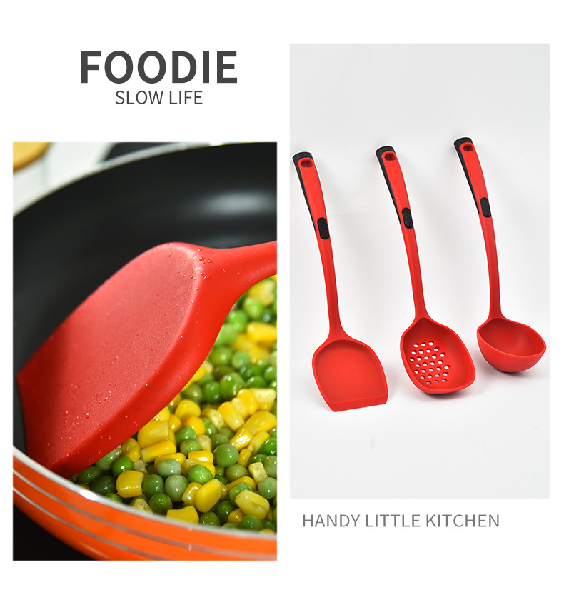 Sustainable Silicone Spatula Kitchenaid Eco Friendly 5 Piece Silicone Utensil Set