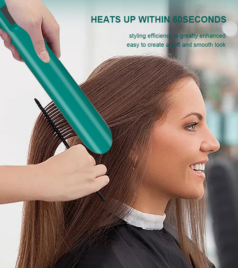 1 Inch Flat Iron Hair Straightener PTC / MCH heater for Salon