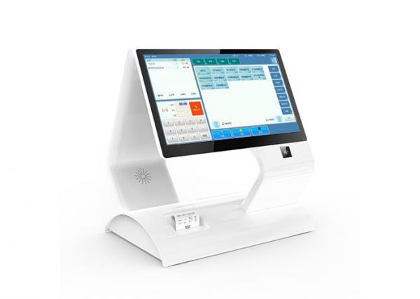 Quality Powerful PC Based POS Computer System Convenient Quick Response Grade A LCD Display for sale