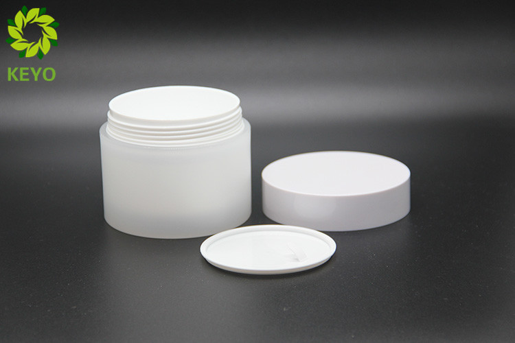 Frosted 2 Layers PP Plastic Body Butter Containers 150g Custom Design Acceptable