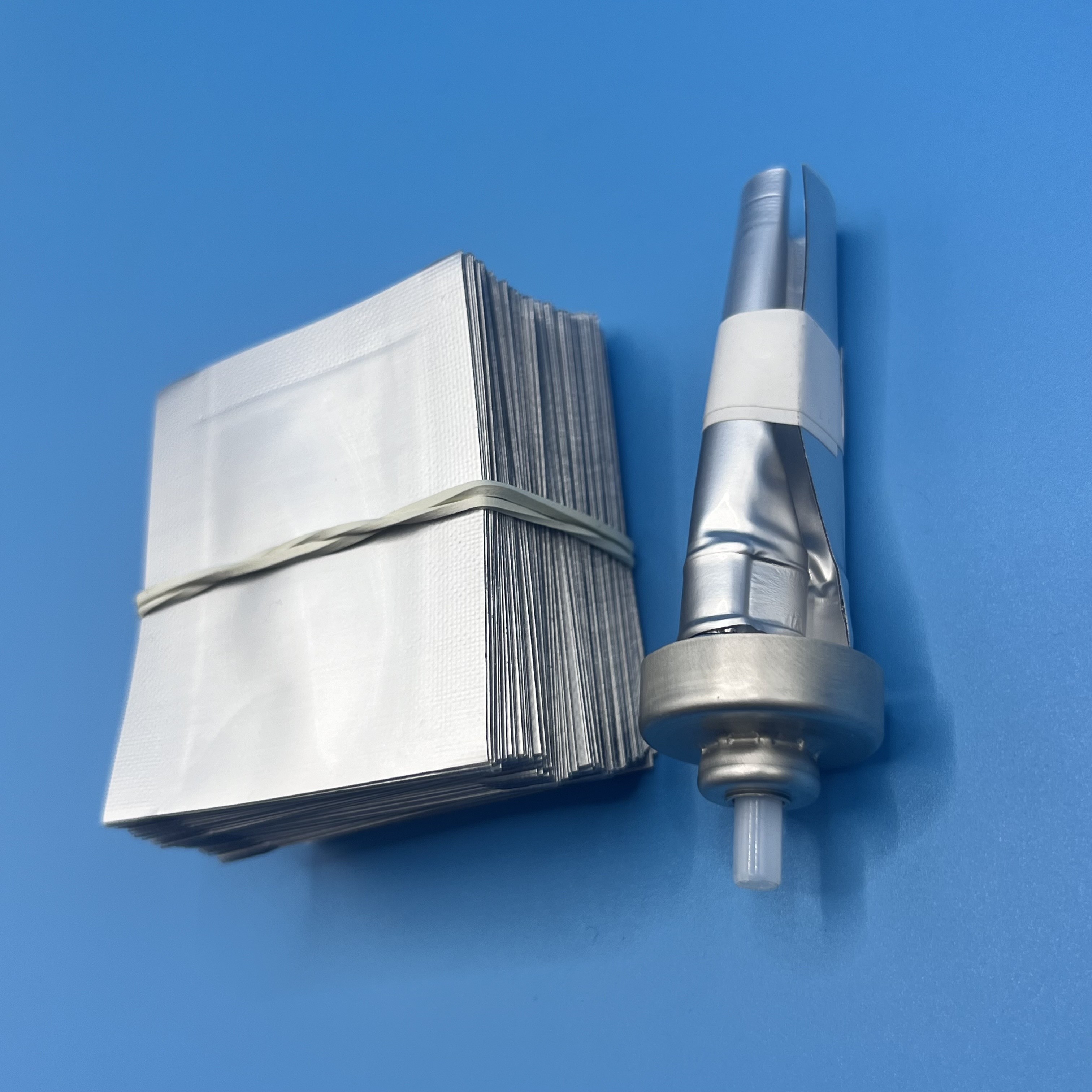 Pressure Resistant Aerosol Silver Plastic Bag on Valve for Customized Capacity