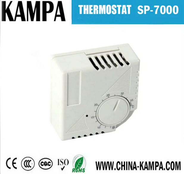 SP-7000A Electric Heating Rotary Switch Digital Thermostat For Floor Heating