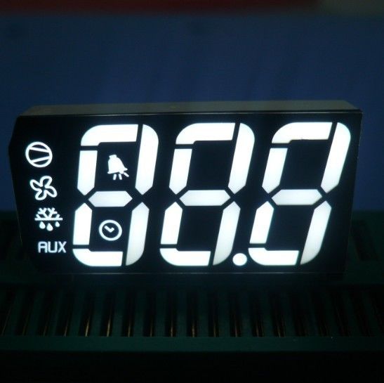 Custom 7 Segment LED Display For Temperature Humidity Defrost Compressor Fan Status Indicator