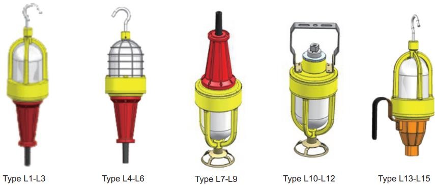 2200K-7000K Explosion Proof LED Lights ATEX Certified 5-30W