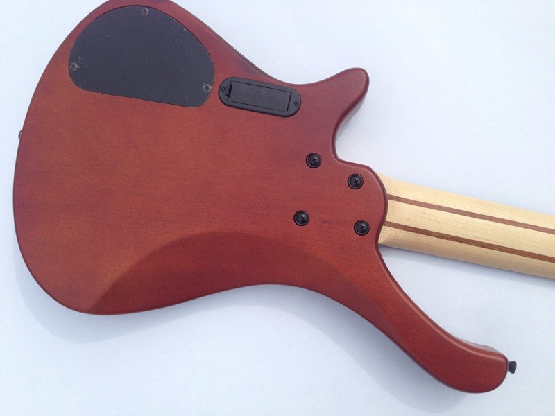 professional high quality 5 string permance bass guitar Through Neck rosewood and Mahogany body