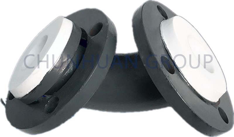 Oxidation Resistance Elbow 4mm 45 Degree PTFE Lined Pipe