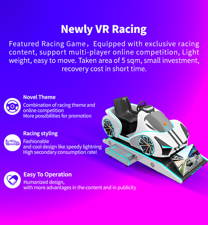 Vr Car Simulator Car Racing Game Vr Machine 9d Virtual Reality Driving Simulator Equipment Coin Operated Arcade Games