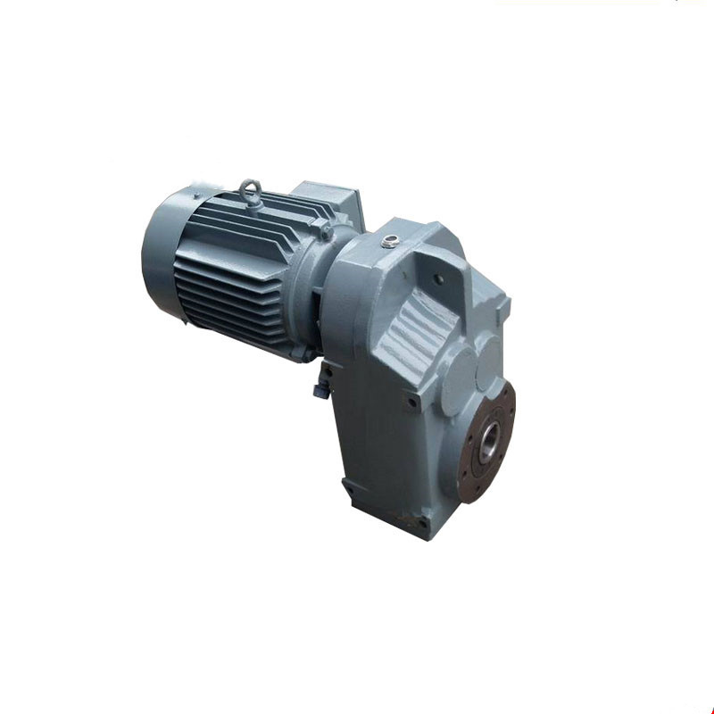 1200rpm Parallel Shaft Helical Gear Reducer Electric Motor F87 F77 F47