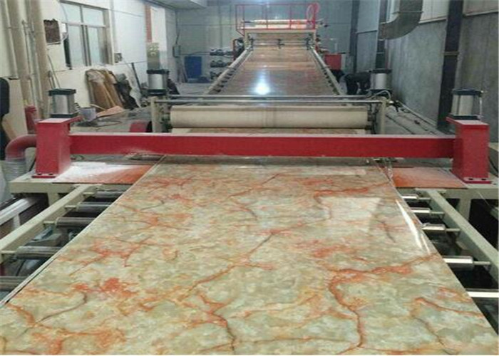 PVC Decoration Plastic Sheet Extrusion Line / PVC Decoration Sheet Production Line