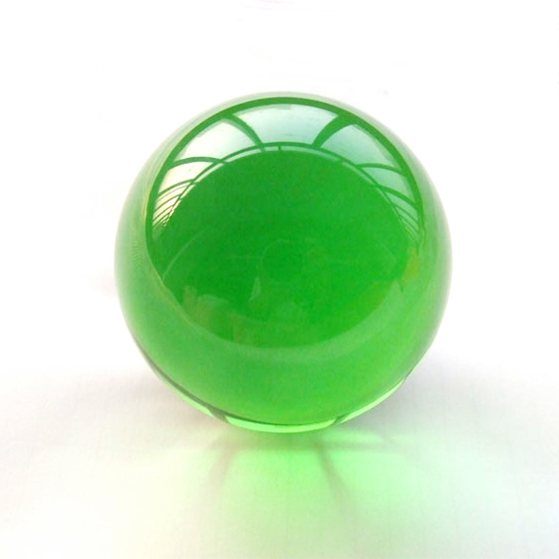 Low MOQ Custom acrylic decorative ball colorful clear round resin balls 100mm acrylic UV balls