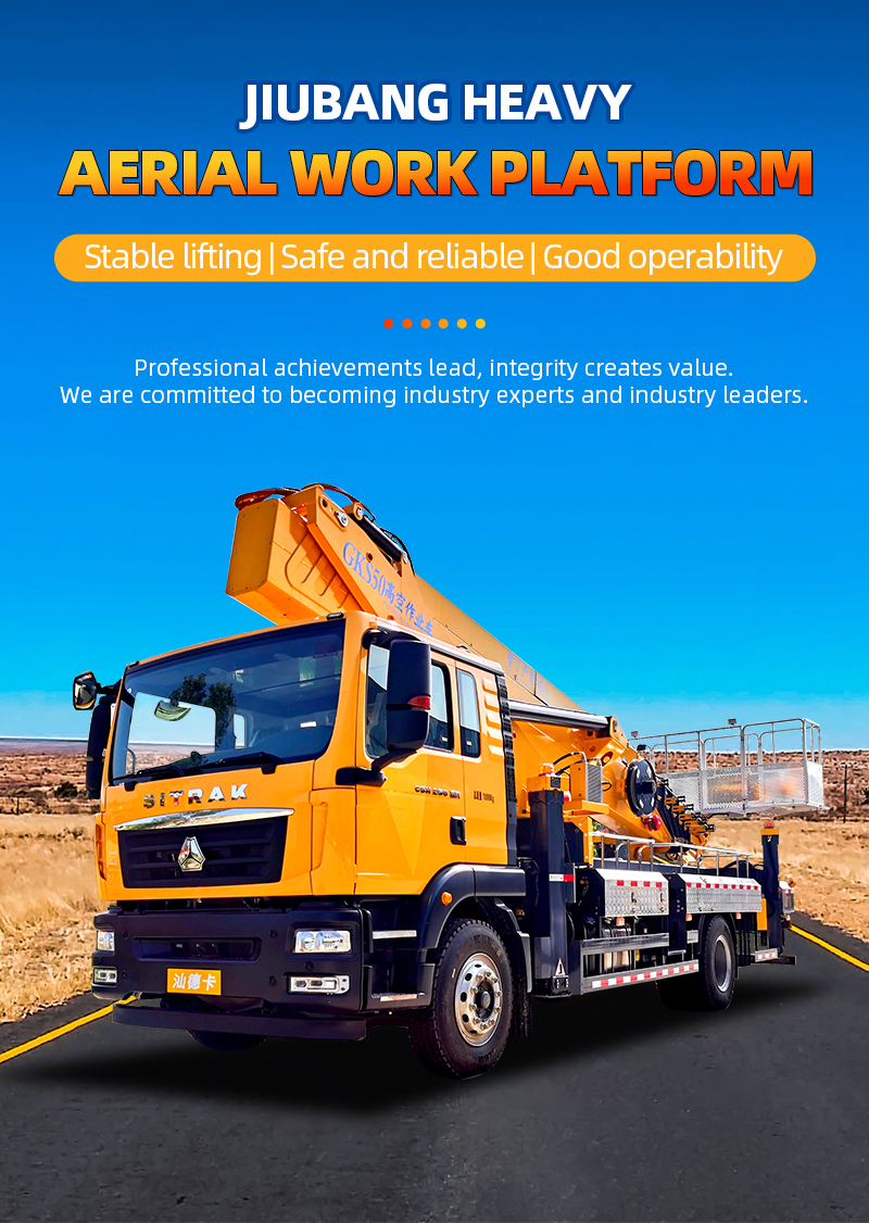 SINOTRUK new 50m Aerial Working Platform Truck high-altitude working lift truck for sale