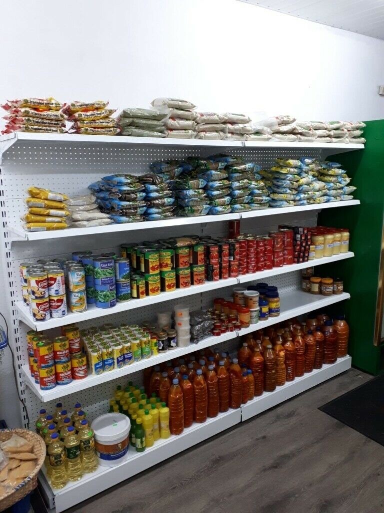 Grocery Or Supermarket Display Racks , Fruit And Veg Display Stands