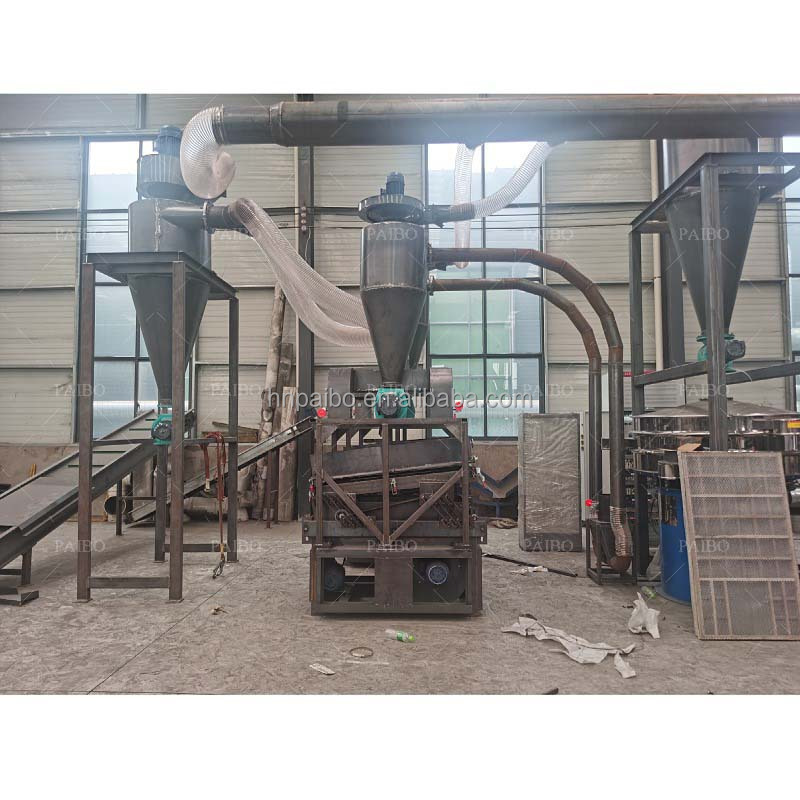 300KG/H Solar Panel Recycling Machine for Aluminum Composite PV Panel Silicon Glass Copper Silver