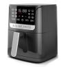 Buy cheap 4.5 Liter Visual Silicone Basket Air Fryer Stainless Steel French Fires Oil Free from wholesalers