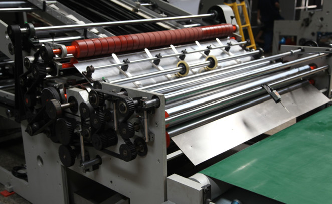1650*1450mm 5 Ply Flute Laminator Corrugated Cardboard Laminating Machine