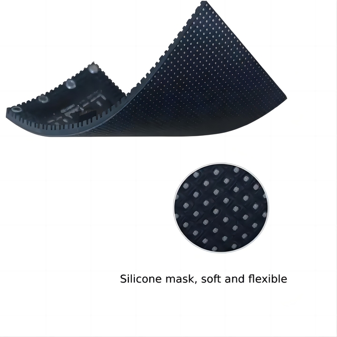 Indoor Curved Flexible LED Screen Display 240X120mm LED Soft Module 3