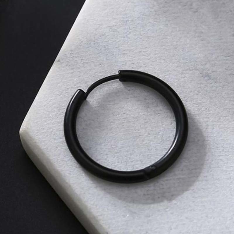 Fashion Body Jewelry 4 Colors Fancy Jewelry Cheap Unisex Mini Hoop Stainless Steel Earring