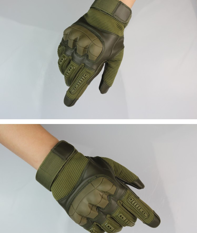screen touch Protective Shock Resistant Full Finger Outdoor Cycling Sports Military Tactical  Motorcycle Gloves