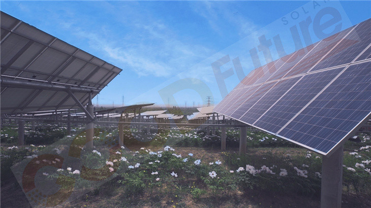 single axis technology axial manufacturer solar power plant tracker